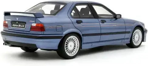 BMW Alpina B6 2.8 Albastru Alpina Metalizat 1992 Model Mașină De Jucărie 1:18 Otto Models Ot1180