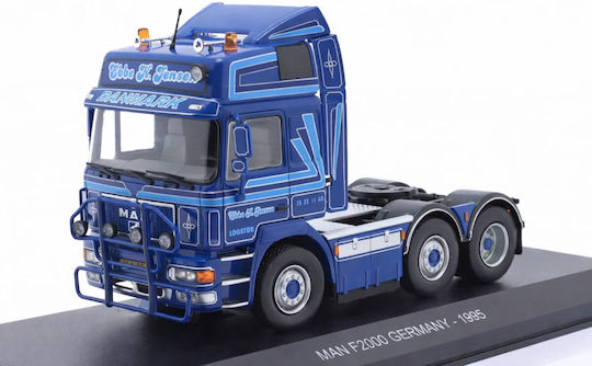 Model Camion Man F2000 Albastru 1995 1:43 Hachette