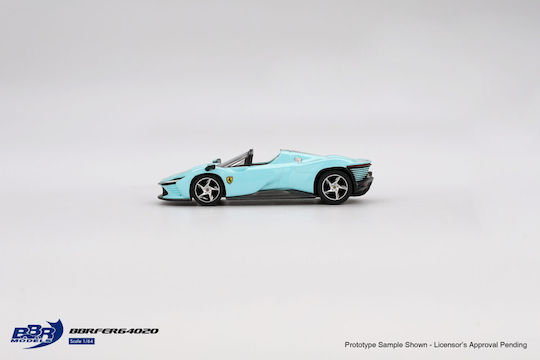 Ferrari Daytona Sp3 Light Blue 2024 Car Model 1:64 Bbr Bbrfer64020