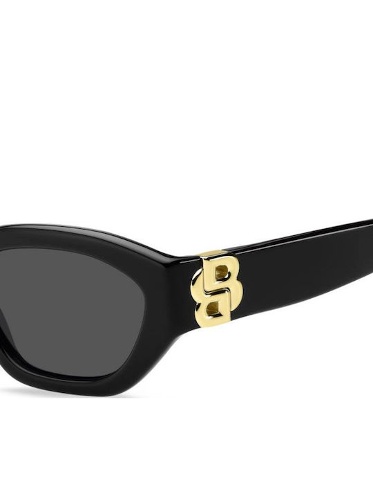 Boss Unisex Sunglasses With Black Horn-Rimmed Frame Boss 1937/S 807/IR