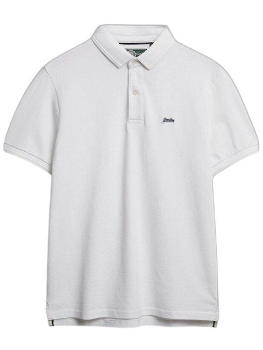 Classic Pique Polo Short Sleeve White