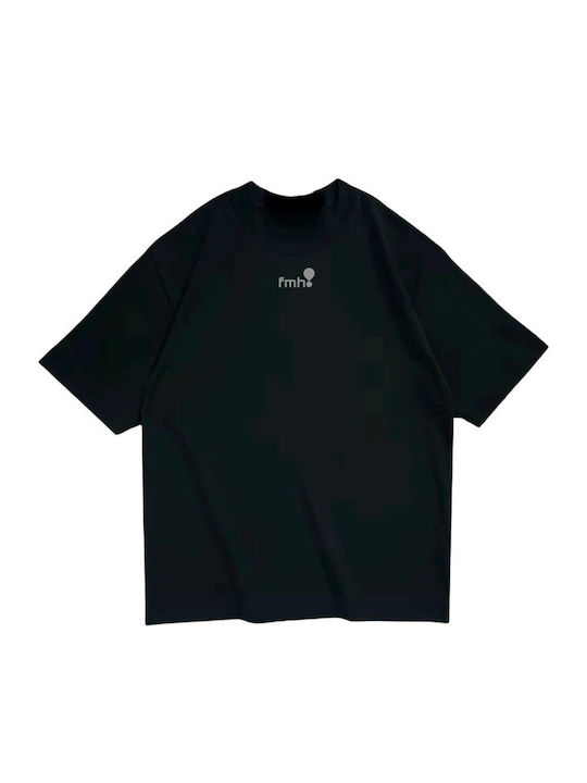 T-shirt Μαύρο