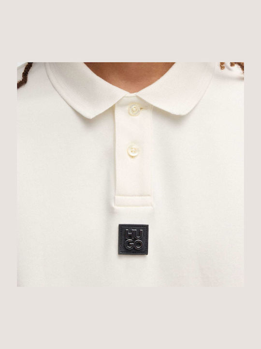 Deabono Polo Herrenbluse Kurzarm Ecru