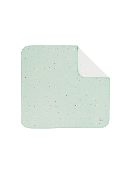Kikka Boo Kikka Boo Baby Blanket Nursery Swaddling Blanket Bamboo Green 85x85cm