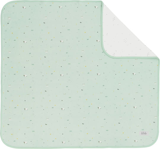 Kikka Boo Kikka Boo Baby Blanket Nursery Swaddling Blanket Bamboo Green 85x85cm