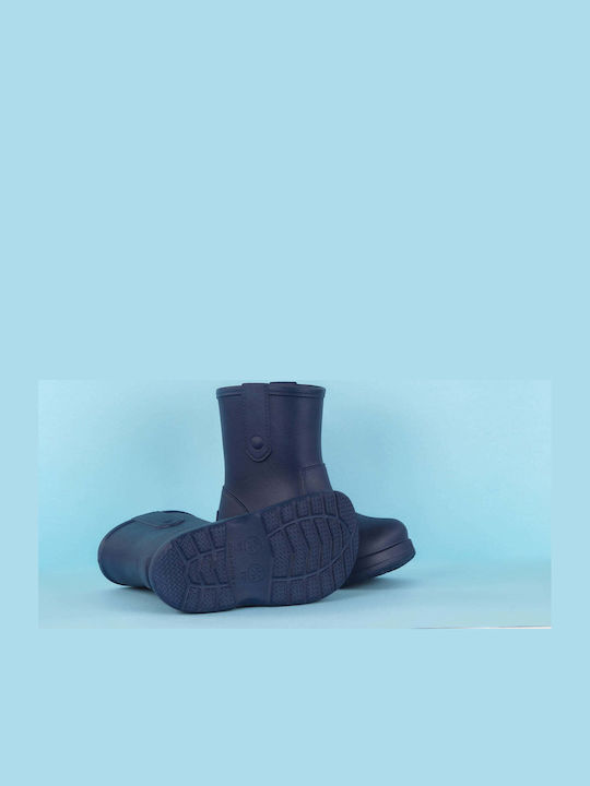 Kids Wellies with Internal Lining Navy Blue