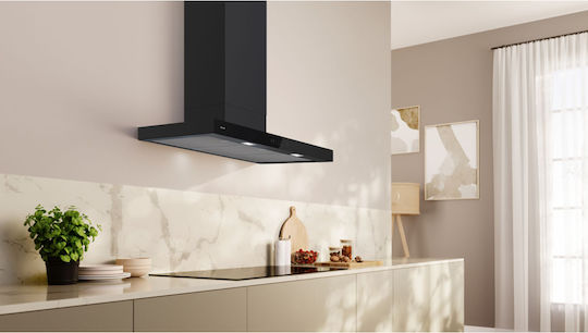 Neff N70 Chimney Vent Hood 90cm Black with Wi-Fi