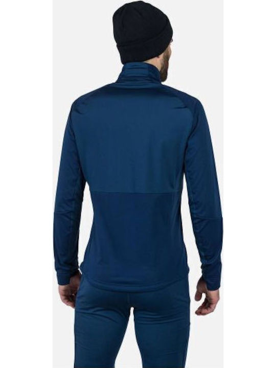 Winter Softshell Waterproof and Windproof Jacket Navy Blue