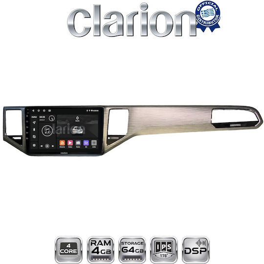 Clarion Gl32586 Ecran OEM Multimedia Sisteme Audio Auto VW Golf Sportwan 13 Apple CarPlay Android Auto Bluetooth GPS Wi-Fi GPRS