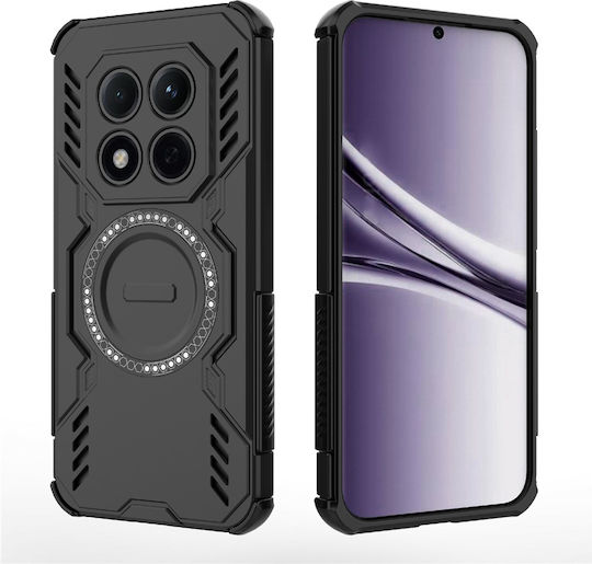 Techsuit Armormag Hülle Xiaomi Redmi Note 15 Pro 4G Schwarz