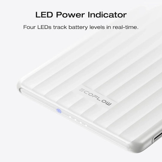 EcoFlow Rapid Power Bank 5000mAh 7.5W με Θύρα USB-C Μαύρο