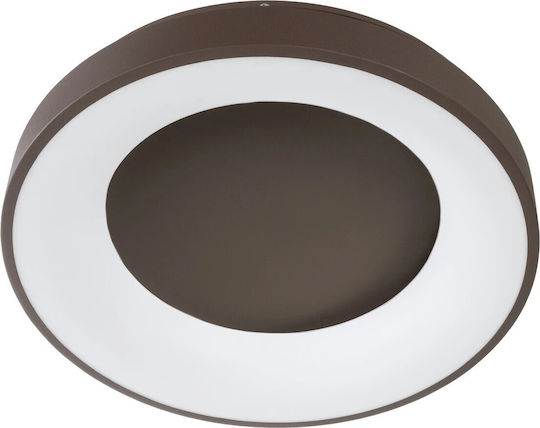 kelvo Salem Deckenleuchte 45 cm Weiß mit Integrierter LED