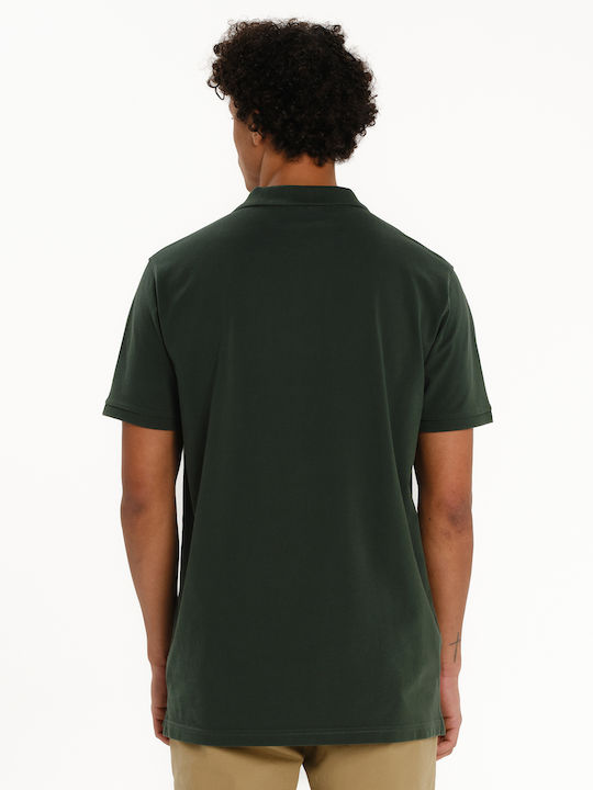 Polo Short Sleeve Blouse Green