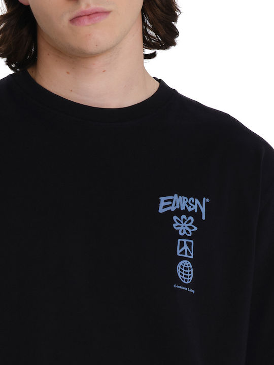 T-shirt Μαύρο