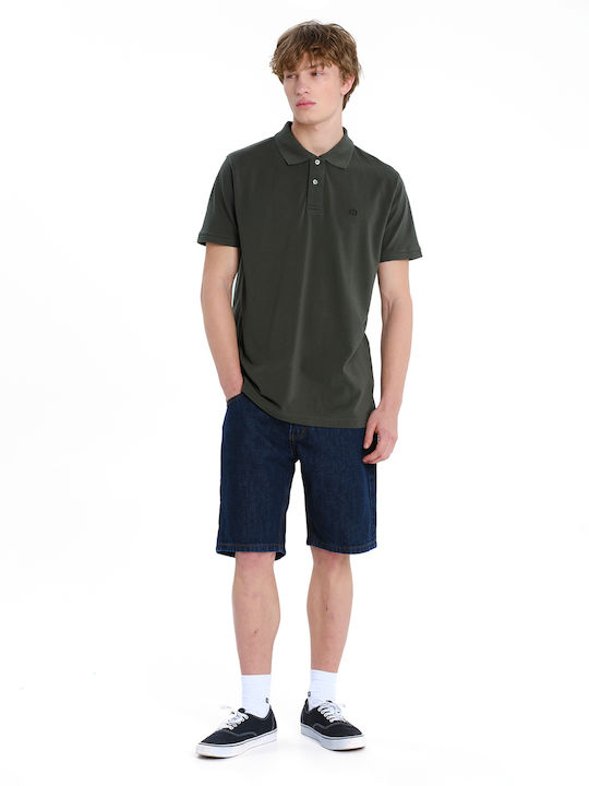Polo T-shirt Χακί