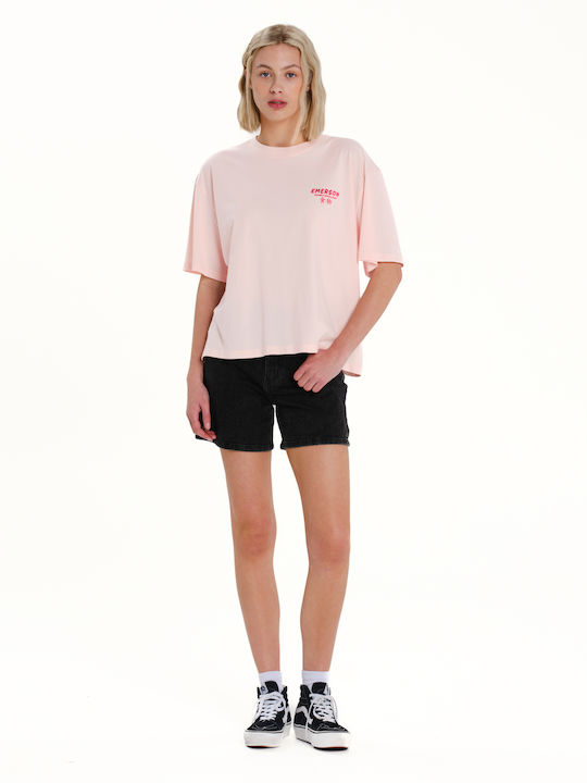Damen Sport T-shirt Rosa 261.EW33.68-Rosa-Pink