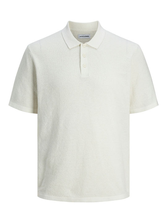 Pulover Tricou Cu Mânecă Scurtă Alb
