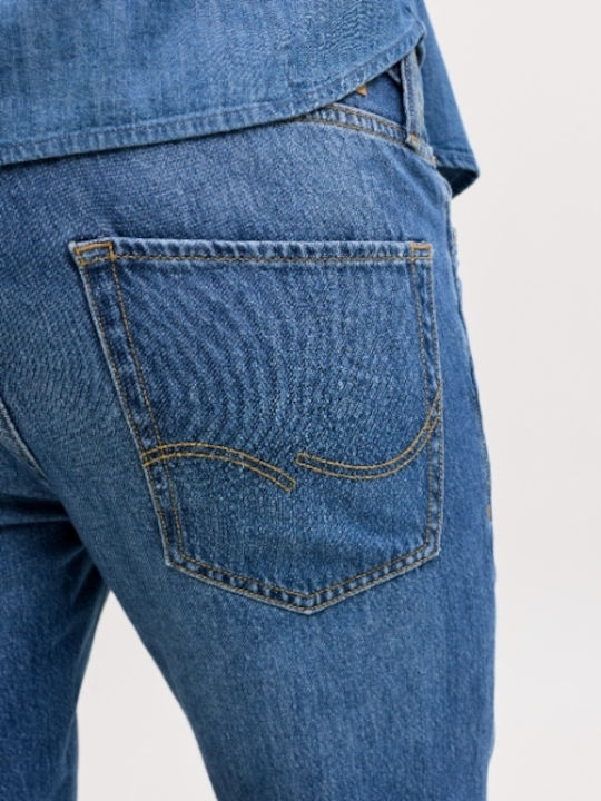 Men's Jeans Pants Mid Blue