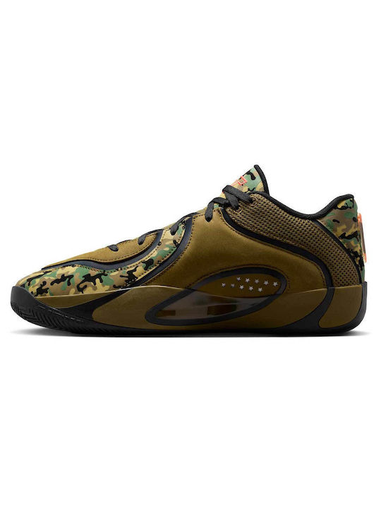Tatum 4 First Ring Баскетболни Обувки Черни / Moss Green / Camper Green / Infrared 23