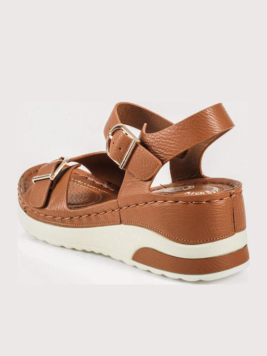 Γυναικεία Σανδάλια Flatforms Ταμπά
