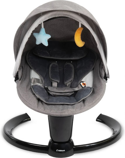 Kidnort Electric Baby Relax with Music Gray for Child up to 9kg