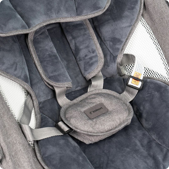 Kidnort Electric Baby Relax with Music Gray for Child up to 9kg