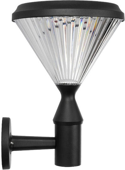 GloboStar Solar Floor Light Column 10W 1000lm Cold White 6000K with Photocell IP65 26x26x37cm