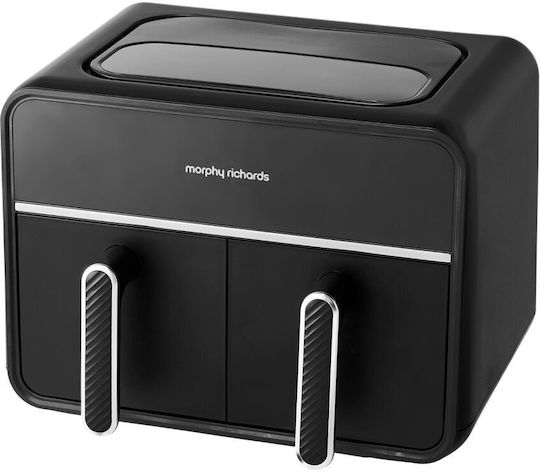 Morphy Richards Air Fryer cu Două Coșuri Detașabile 7.2l Negru MUC-ADT4B