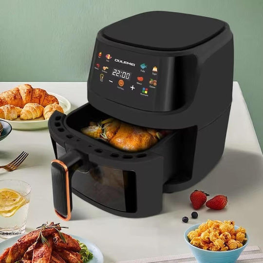 Heißluftfritteuse 8lt Schwarz FOX500044