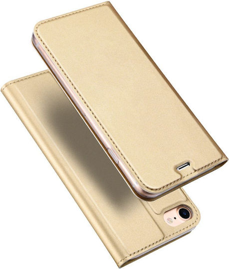 Dux Ducis Skin Pro Book Synthetic Leather Gold (Poco X4 Pro 5G)