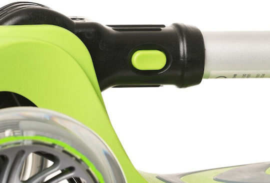 Kick’n’roll Scuter Copii Pliabil 3 Roți Cu Iluminare LED Pentru 3+ Ani Verde