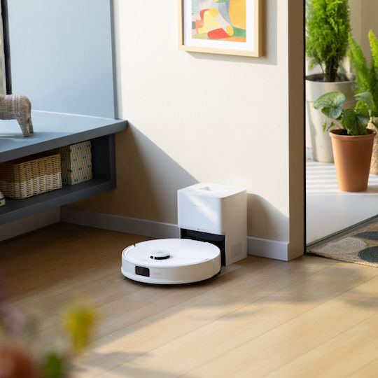 Roborock Q10 PF+ Прахосмукачка Робот с Лазерно Картографиране и Всмукателна Мощност 10000Pa Бяла