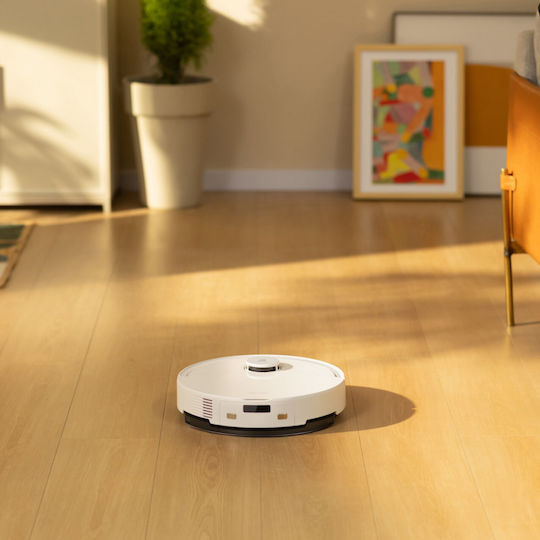 Roborock Q10 PF+ Прахосмукачка Робот с Лазерно Картографиране и Всмукателна Мощност 10000Pa Бяла