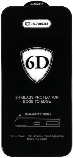 Full Glue Full Face Tempered Glass Black (Redmi 13C 4G / Poco C65 4G)