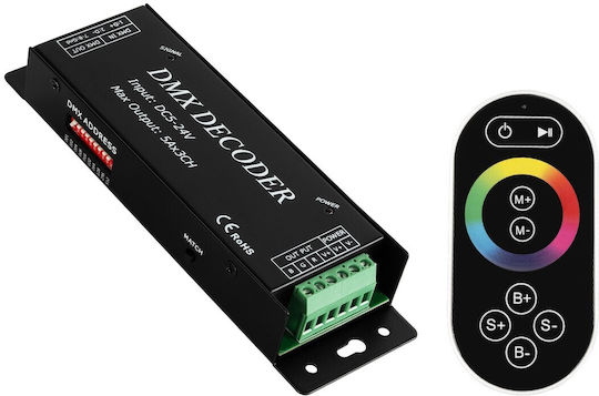 GloboStar Kabelloser Controller Dimmer und RGB-Steuerung Berührung RF 73412