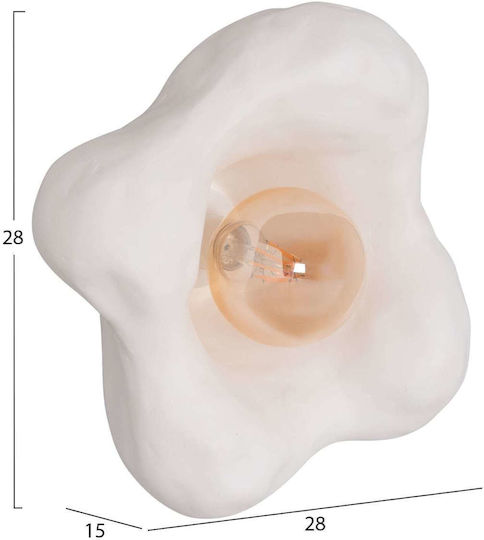 Wall Lamp White 28cm Wall Lamp White 28cm