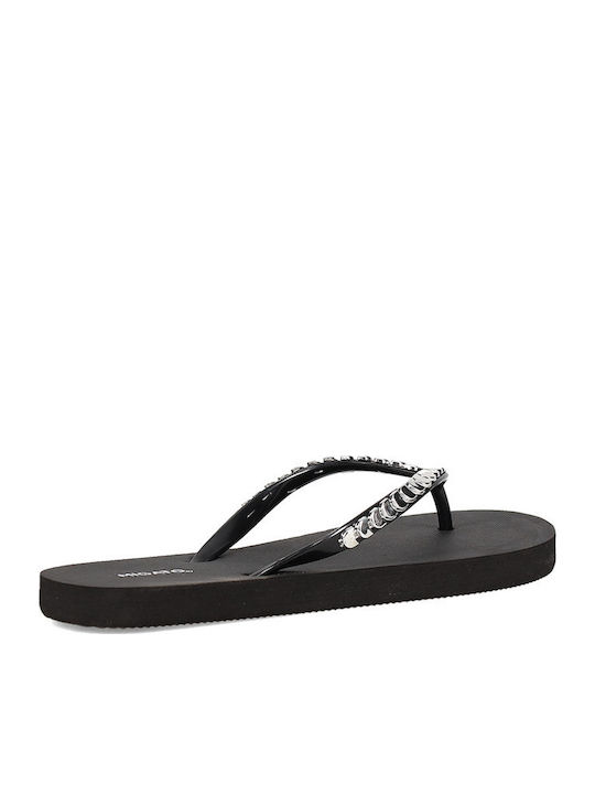 Women's Flip Flops in Black Color