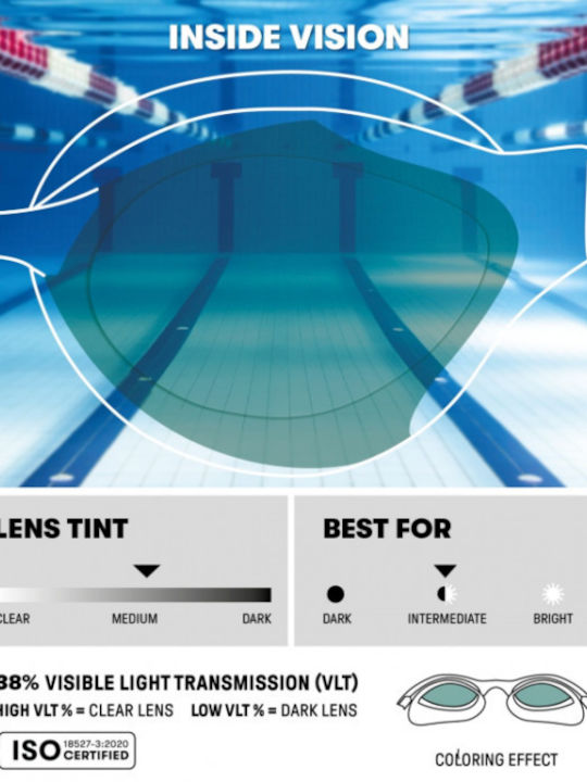 Arena Air Γυαλιά Κολύμβησης Παιδικά Χρυσά