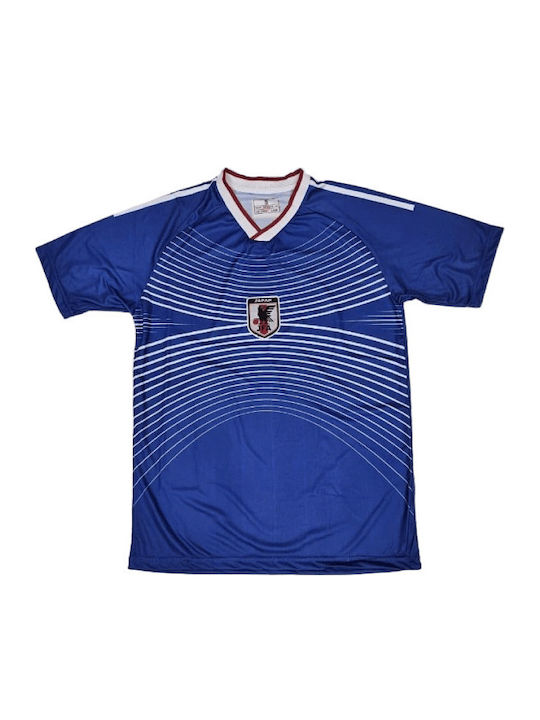 Football Jersey National Team Japan Mundial 2026 Blue Balón De Oro Unisex Blue Ab107
