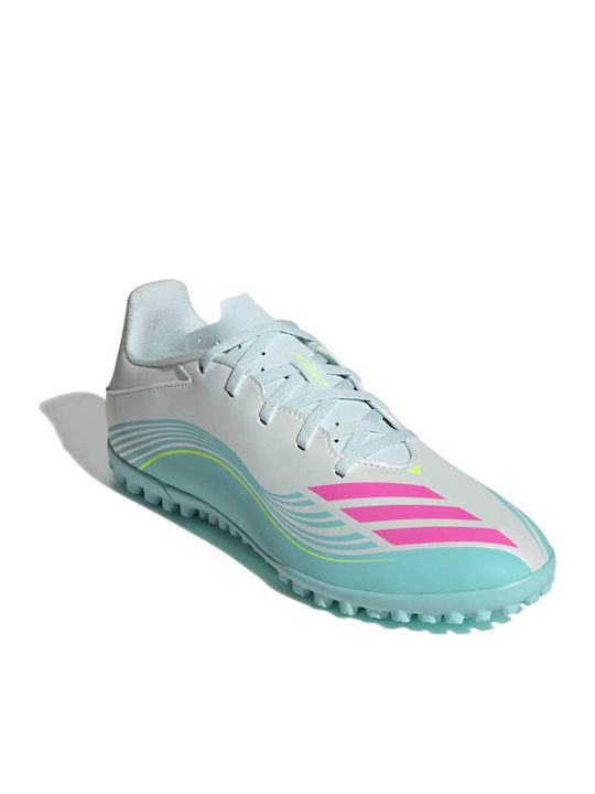 adidas F50 Messi Club Футболни Обувки с Гумена Подметка TF Бели