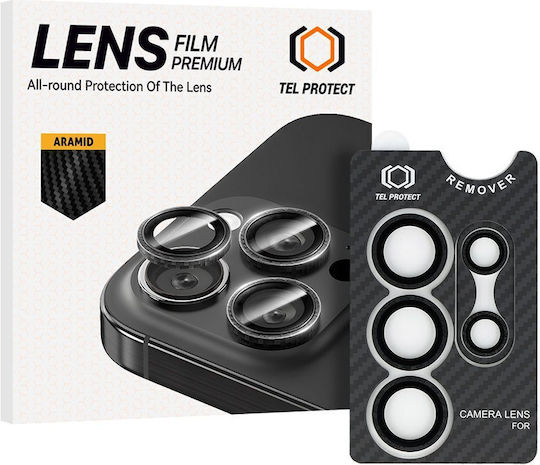 Tempered Glass Tel Protect 3d Lens Aramid Series On Camera Samsung Galaxy S26 Ultra Lens 5 Pieces