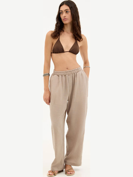 Pantaloni Gri Piatra