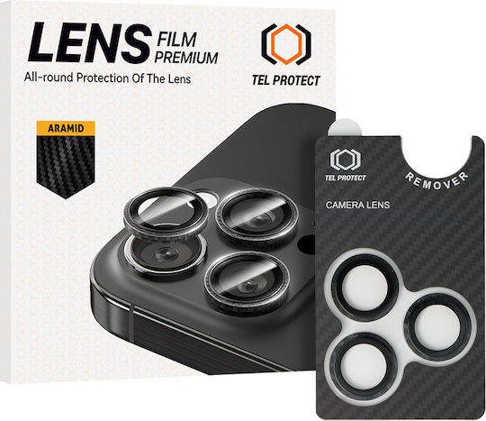 Tel Protect Camera Protection Tempered Glass Transparent for the Samsung Galaxy S24