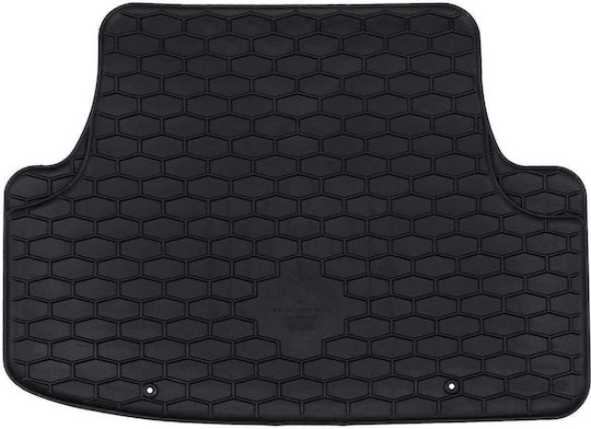 vidaXL Set Front and Back Car Mats 4 Pieces for Seat Ateca Skoda Karoq 2016 Black