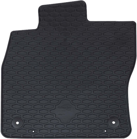 vidaXL Set of Front and Rear Mats 4pcs for Volkswagen Arteon 2017 Black