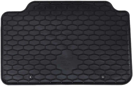 vidaXL Set of Front and Rear Mats 4pcs for Toyota Yaris 2020 Black