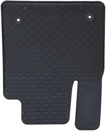 vidaXL Set of Front and Rear Mats 4pcs for Ford Focus 2018 Black