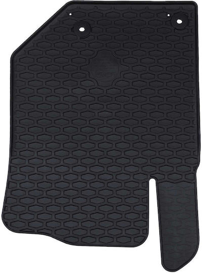 vidaXL Set of Front and Rear Mats 4pcs for Opel Corsa / Mokka Citroen DS3 2019 Black