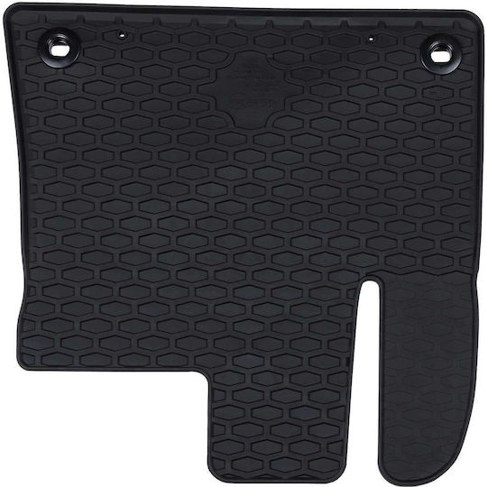 vidaXL Bed Mats 2pcs for Peugeot Rifter Opel Combo Fiat Doblo Toyota Proace Citroen Berlingo Honda City Black