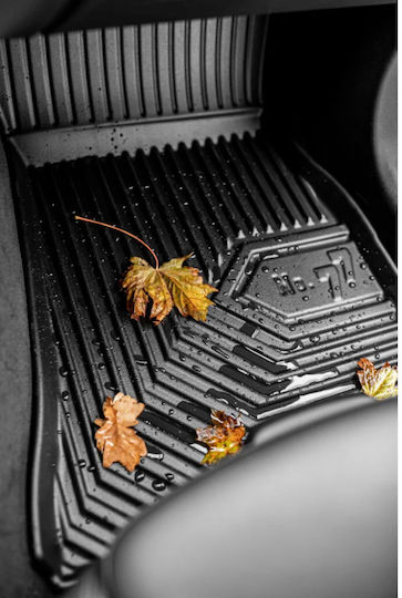 Frogum Set of Front and Rear Mats 3pcs for BMW X7 2018 Black